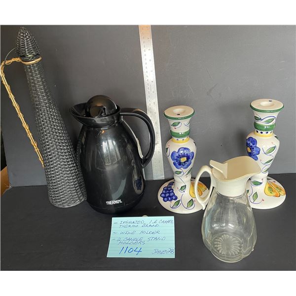 Insulated 1 L carafe - Thermos, Wine decanter, Candlesticks, Syrup dispenser