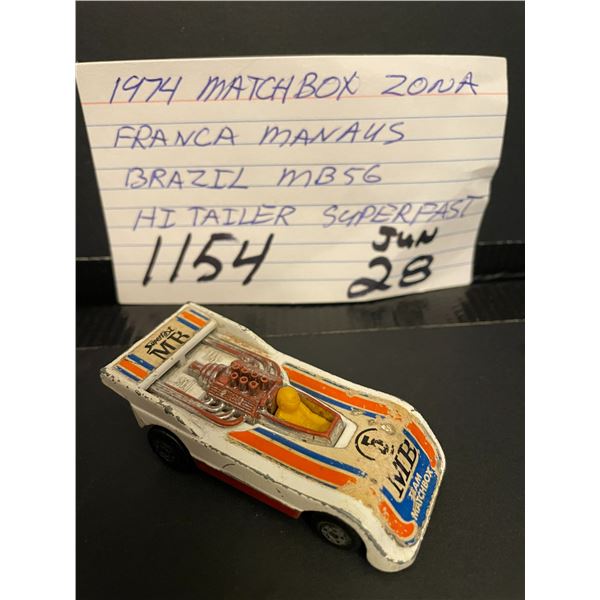 1974 Matchbox Zona - Franca Manaus - Brazil MB56 -  Hi-Tailer