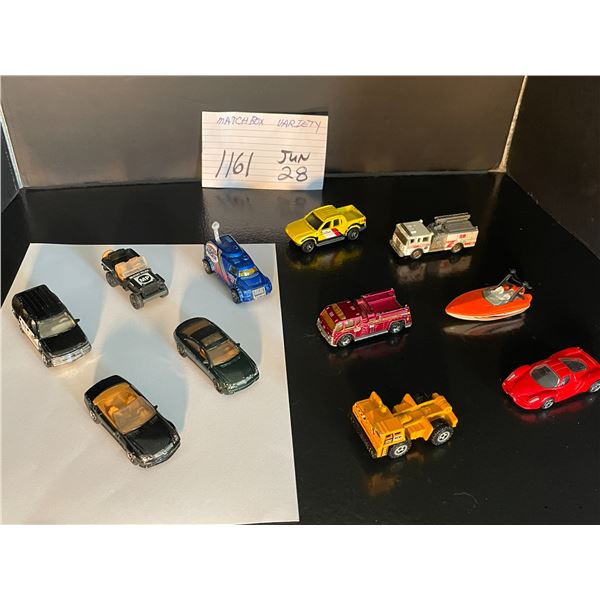 Matchbox - variety - 11 in total
