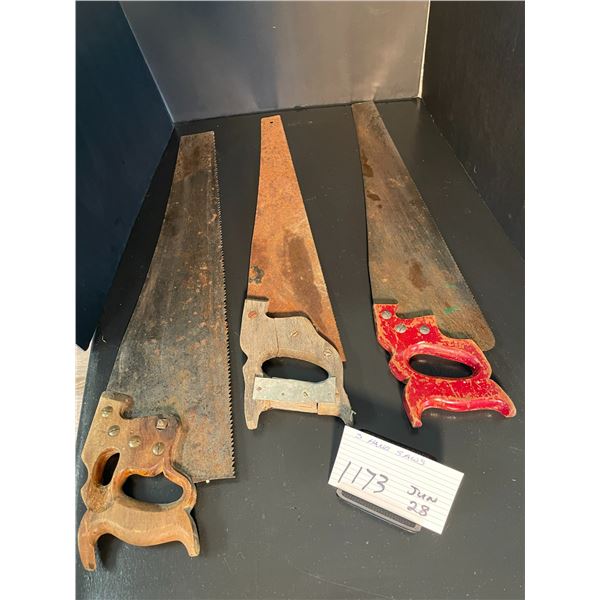 3 hand saws