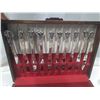 Image 2 : Box of Vintage Spoons, Fork, Knife. (Stainless Steel/Silver/Silver Plated)