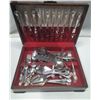 Image 9 : Box of Vintage Spoons, Fork, Knife. (Stainless Steel/Silver/Silver Plated)