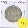 Image 1 : 1946 Silver 50 Cents. EF-40. Nice.