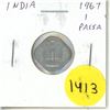 Image 1 : India. 1967 1 Paisa. BU.
