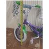 Image 4 : Girls Bike - Dark Purple - Disney Frozen Theme - (Traning Wheels)