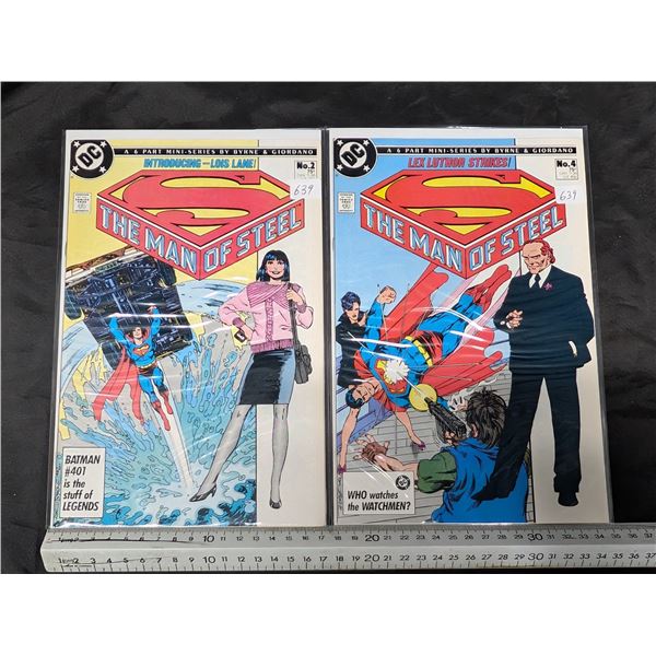 #2+4 Man of Steel Collector Edition MT/NM 1986
