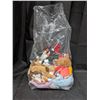 Image 1 : beenie Babies and Bag of Vintage (TY) Miniature stuff animal Toys