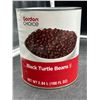Image 1 : Gordon Choice Black Turtle Beans 2.84L (100 fl oz) Can