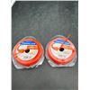 Image 1 : Shakespeare 0.095-inch Performance Trimmer Line, 40 ft, 2-Pack