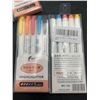 Image 2 : Maike MK-136 Highlighters, Fluorescent Colors, Set of 5 – Lot of 6