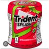 Image 1 : Trident Splash Sugar-Free Gum, Strawberry with Kiwi, 6_40 Pieces