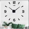 Image 1 : Large DIY Wall Clock Kit, 3D Frameless Wall Clock