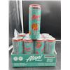 Image 1 : Alani Nu Energy Drink Juicy Peach, 12 Pack, 355 mL Cans