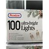 Image 3 : Prextex 100 Ultra-Bright Lights, Indoor/Outdoor, 18.5 ft Light Length Lot of 2