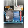 Image 1 : BIC Gelocity Gel Pen Set, Black, Blue, Red Ink, 24 Pens