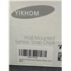Image 3 : Yikhom Wall Mounted Automatic Foaming Soap Dispenser, 500ML Capacity Black