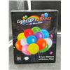 Image 2 : Light Up Balloons with LED Lights, 12-Inch, Multi-Color, 40 Pack Balloons, Ribbons, and Clips