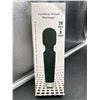Image 2 : Cordless Wand Massager With 20 Modes and 8 Speeds