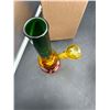 Image 3 : Multicolor Glass Water Pipe with Additional Downstem and Bowl