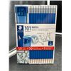 Image 1 : Staedtler Norica 101-Piece Pencil Set – 2 HB with Eraser Caps and Sharpener