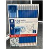 Image 1 : Staedtler Norica 101-Piece Pencil Set – 2 HB with Eraser Caps and Sharpener