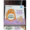 Image 2 : Little Bellies Organic Oat & Raisin ABC Cookies (5 x 130g)