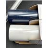 Image 2 : Sileelis Heat Transfer Vinyl Iron on Vinyl 12_x10_ White And Navy Blue Lot of 2