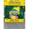 Image 2 : Perrier & Juice Sparkling Lemon and Guava Beverage, 12 x 330ml