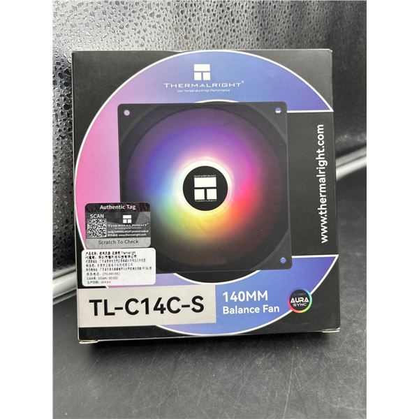 Thermalright TL-C14C-S 140mm RGB Balance Fan with PWM Operation