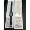 Image 2 : Smartwatch Fitness Tracker With Charging Cord and Blue Strap
