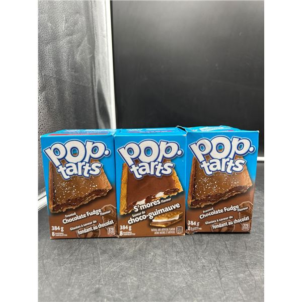 3 Kellogg’s Pop-Tarts Chocolate Fudge and S’mores 384g Each