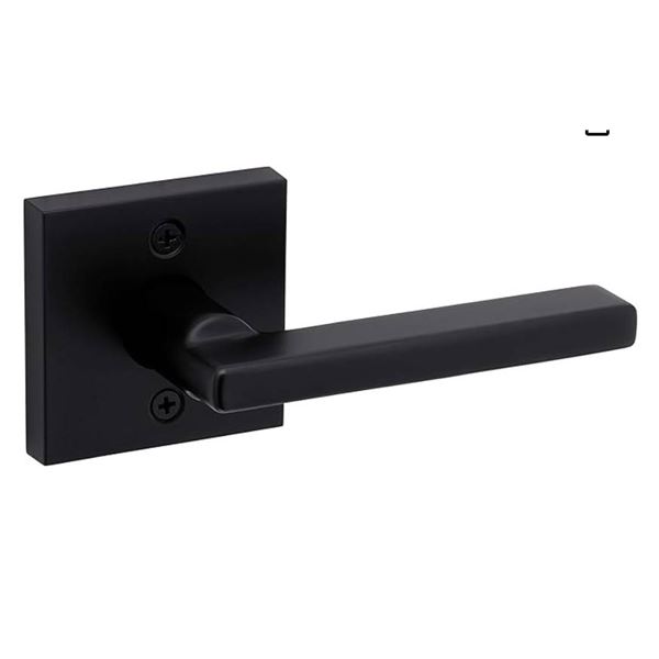 Lot of 6 Ð Weiser Dummy Halifax Matte Black Door Lever