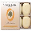 Image 1 : Olivia Care Aromatherapy Mandarin Olive Oil Bath Soap, 4 Bars, 20 oz
