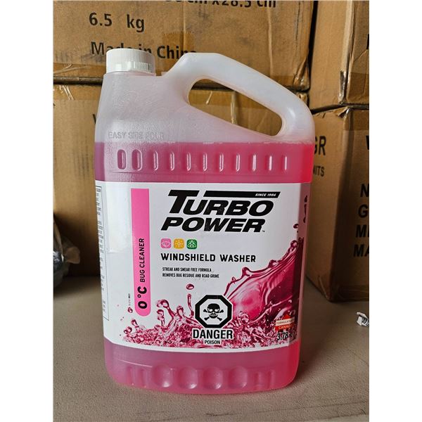 Turbo Power Windshield Washer, 4 x 1 U.S. Gallon, Bulk Cleaning Solution