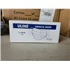 Image 1 : Lot of 6 Ð Uline S-10478 Surgical Masks With Ear Loops