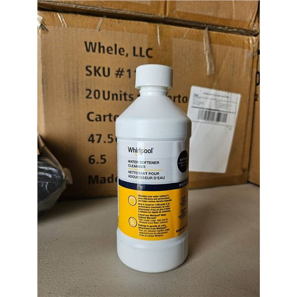 Lot of 3 Ð 16oz, Whirlpool WHK-WSC Water Softener Cleanser