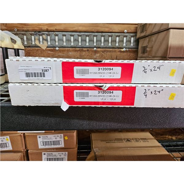 Lot of 2 CO-OP Hydraulic Hose 312094 Ð 3/4 in x 24 in Pre-Made Assemblies