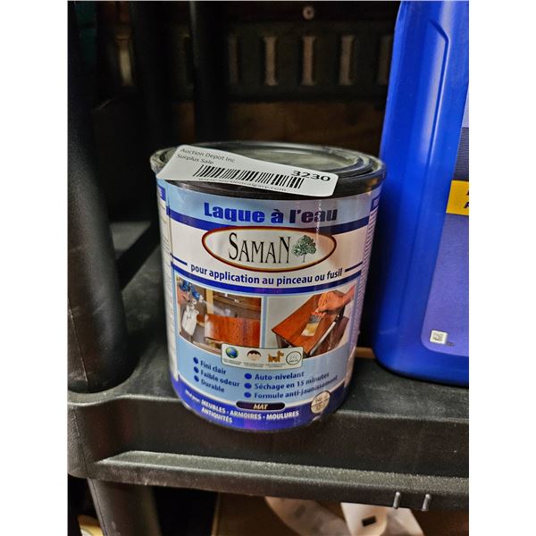 Saman Water-Based Lacquer for Furniture and Woodwork