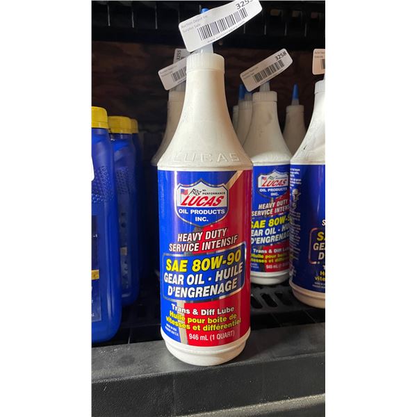 Lucas Oil SAE 80W-90 Heavy Duty Gear Oil, 946 mL (1 Quart) Bottle