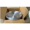 Image 3 : CW-1400 Clear 14-Inch Vinyl Saucers, Pack of 25, Made in USA