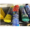Image 3 : Ben-Mor 3/8 in x 100 ft Braided Polypropylene Rope – Lot of 4 (Yellow, Red, Green, Blue)