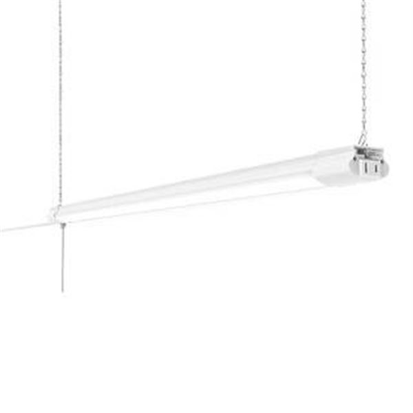 Utilitech 3-ft Linkable Plug-in LED Shop Light with Pull Chain 3,000-lm 35 W – Cool White