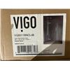 Image 4 : VIGO VG6011BNCL48 Clear Glass Shower Door With Brushed Nickel Finish