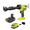 Image 1 : Ryobi 18V ONE+ 10 oz. Caulk and Adhesive Gun Kit with 1.5Ah Battery and Charger