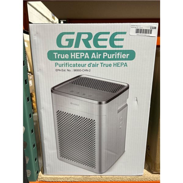 Gree GCF100AANA True HEPA Air Purifier With CARB Certification