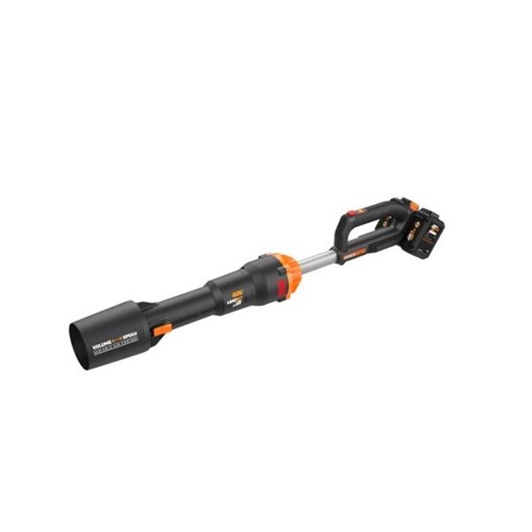 Worx Leafjet 40-volt Lithium Ion 620 CFM Brushless Handheld Cordless Leaf Blower – Battery 