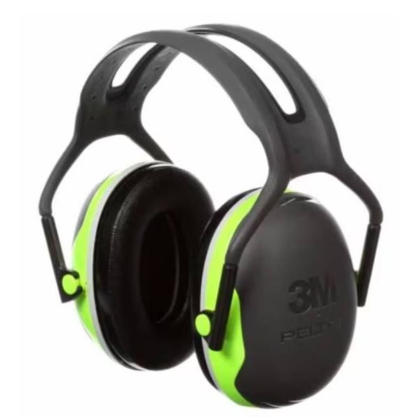 3M™ PELTOR™ X Series Earmuffs, X4A, over-the-head (Lot of 2)