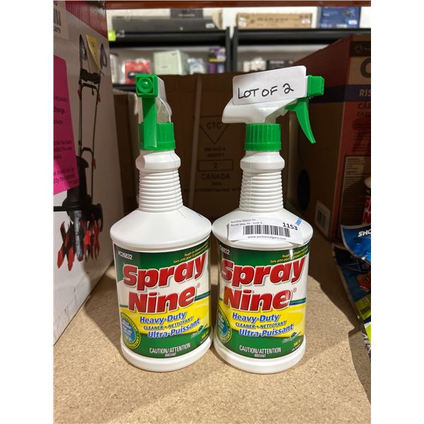 Spray Nine Heavy-Duty Cleaner and Degreaser 946 mL Each x 2