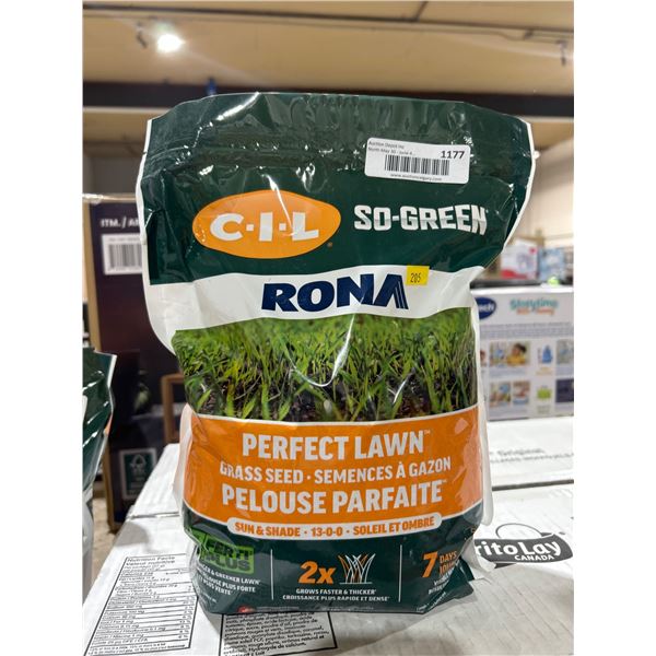 C-I-L So-Green Grass Seed, Sun & Shade Mix, 2x Growth, Covers 200 m2