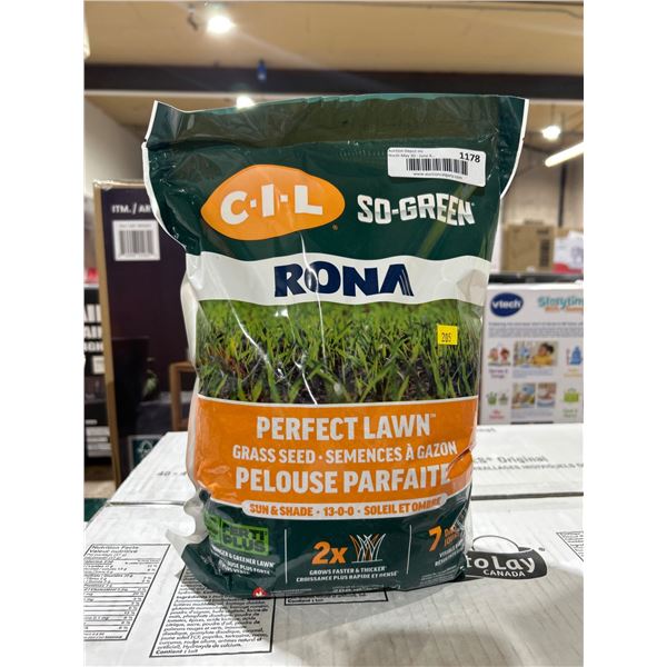 C-I-L So-Green Grass Seed, Sun & Shade Mix, 2x Growth, Covers 200 m2
